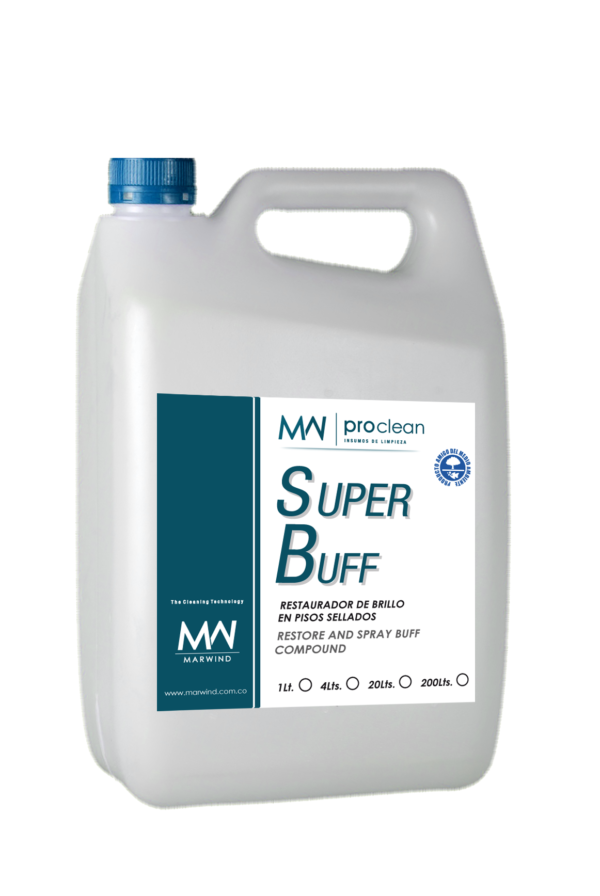 Restaurador de brillo en pisos sellados SUPER BUFF